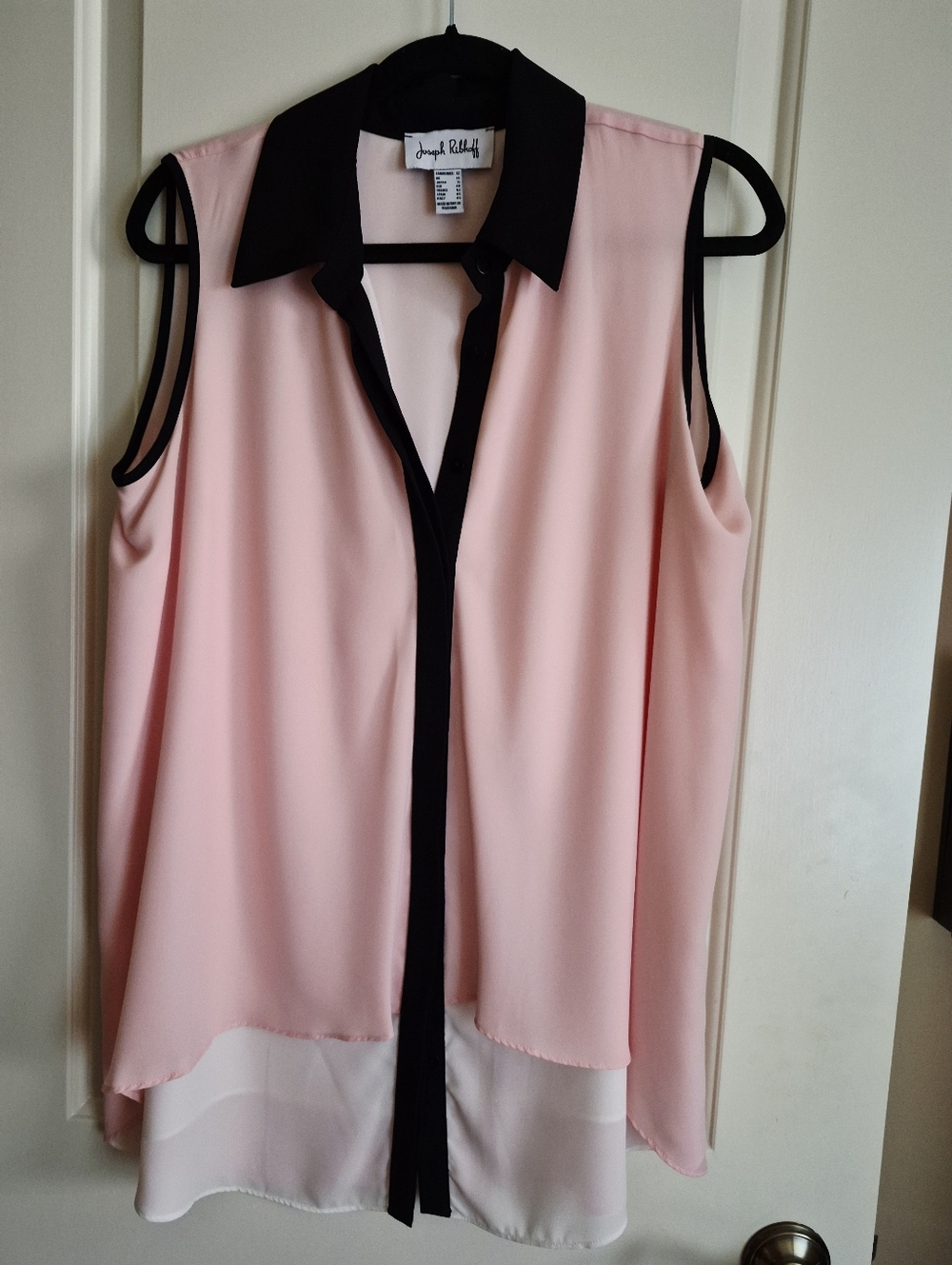 21 Pink Sleeveless Blouse | Joseph Ribkoff